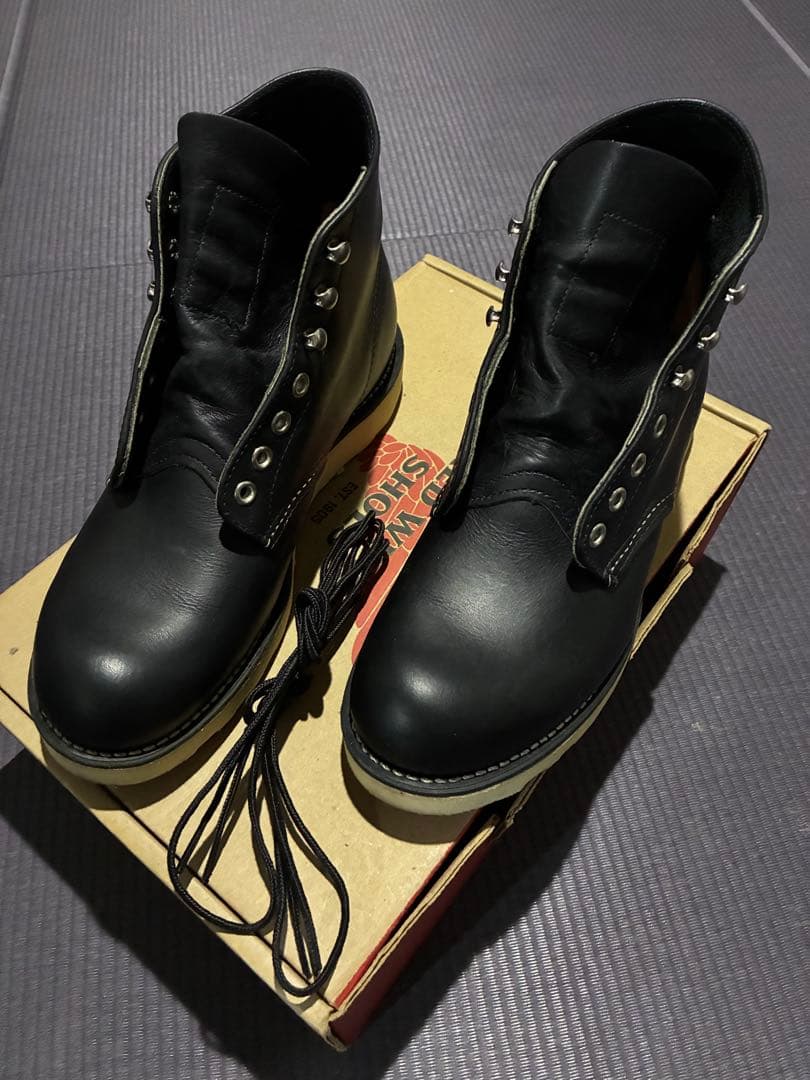 RED WING 9070 ブラックハーネス 6 1/2 D