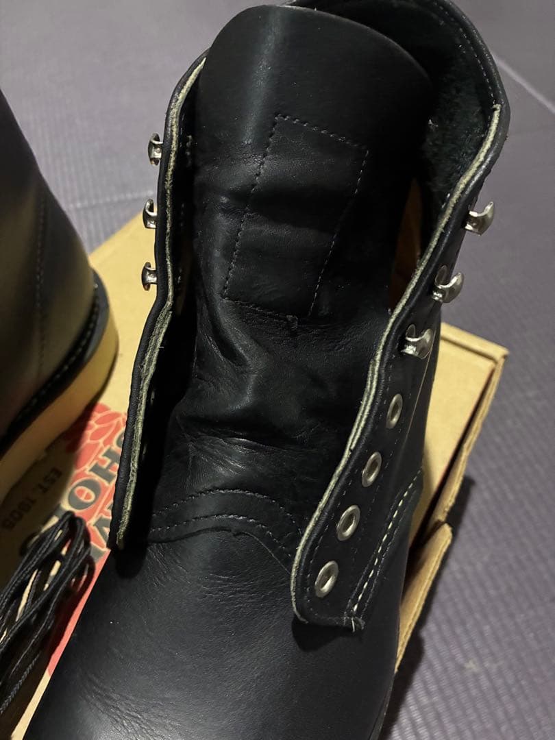 RED WING 9070 ブラックハーネス 6 1/2 D