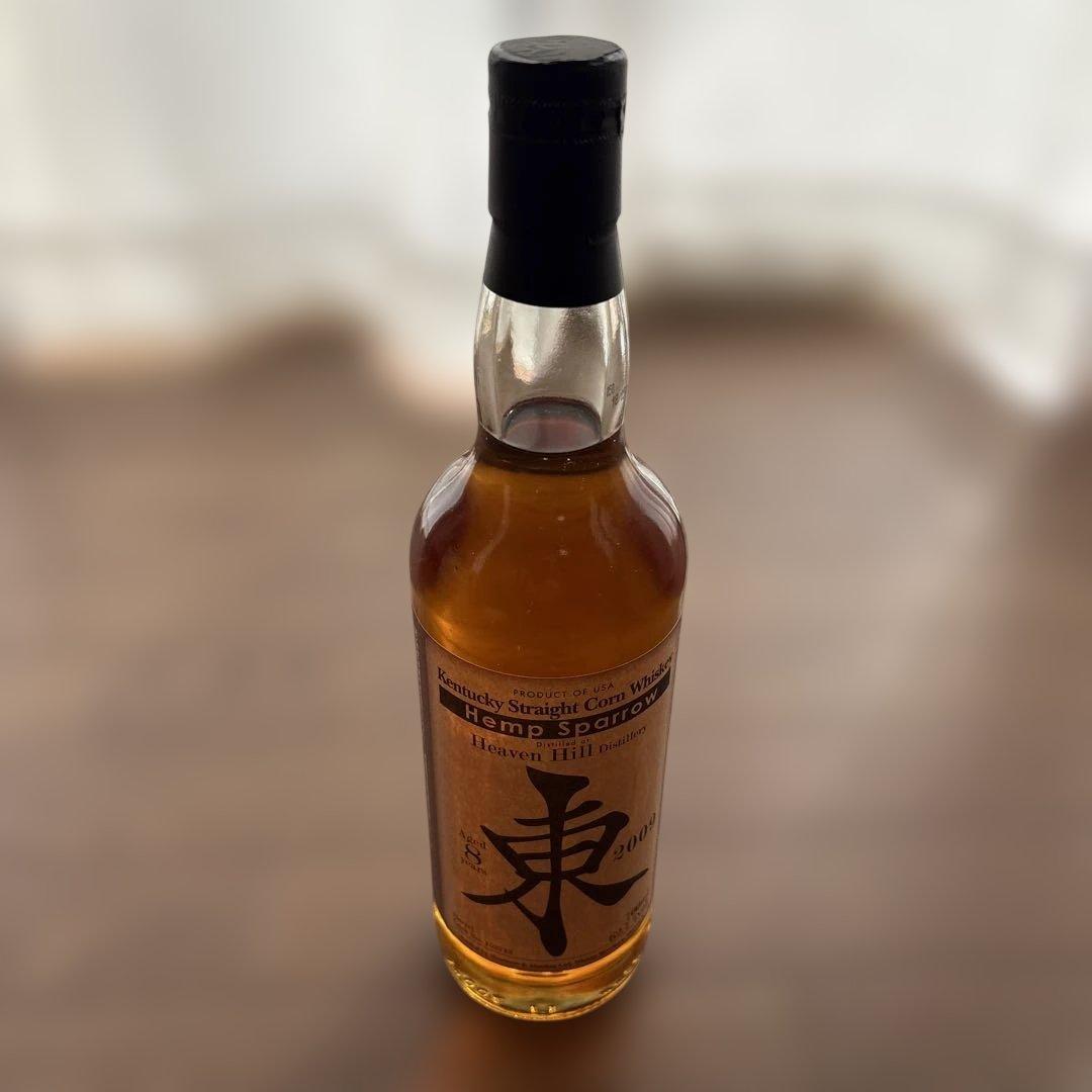 ヘンプスパロー2009 ヘブンヒル8年　東　62.7%