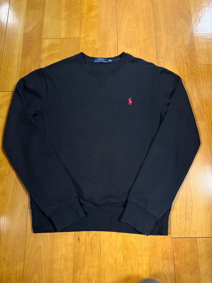 美品Polo Ralph Lauren スウェット XS 165ブラック
