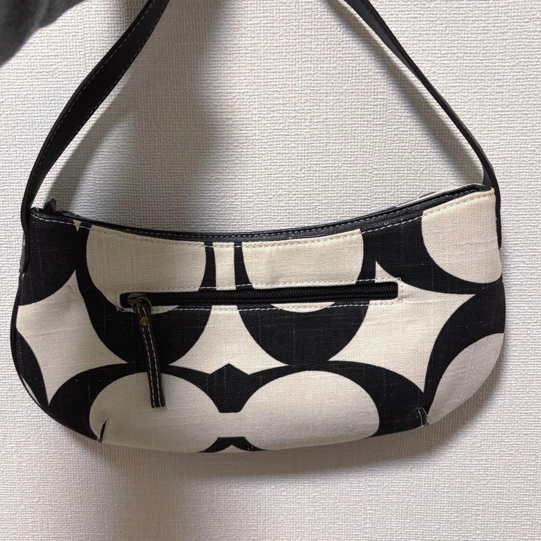 COACH ショルダーバッグ 白黒