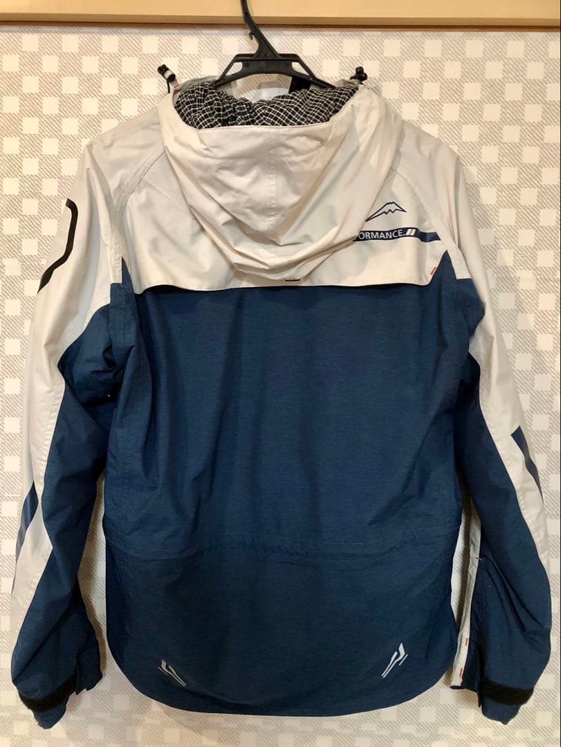 ウインターアメニタジャケット サイズ:L カラー:ホワイト/ネイビー