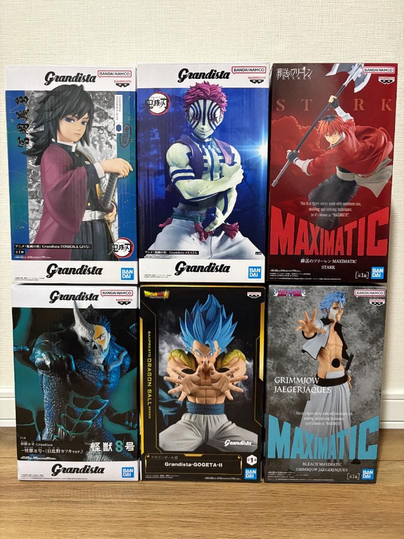 鬼滅の刃　猗窩座　冨岡義勇 BLEACH 葬送のフリーレン MAXIMATIC