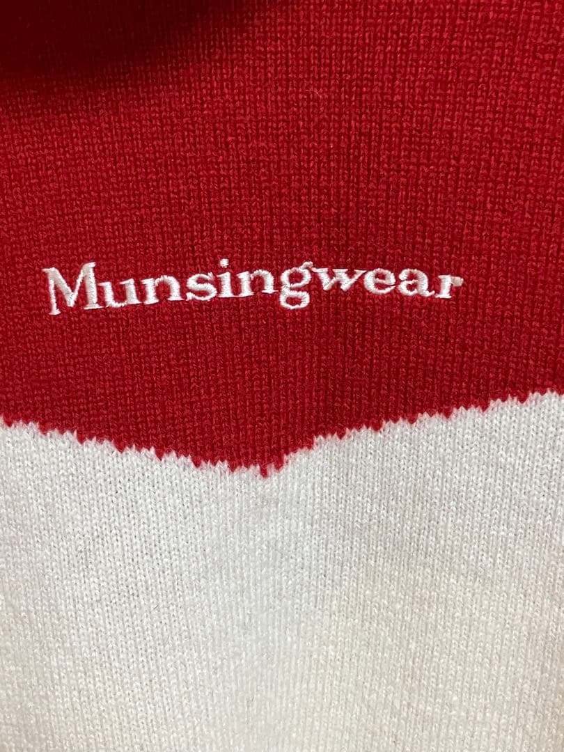 【タグ付き未使用品】Munsingwear タートルネックセーター
