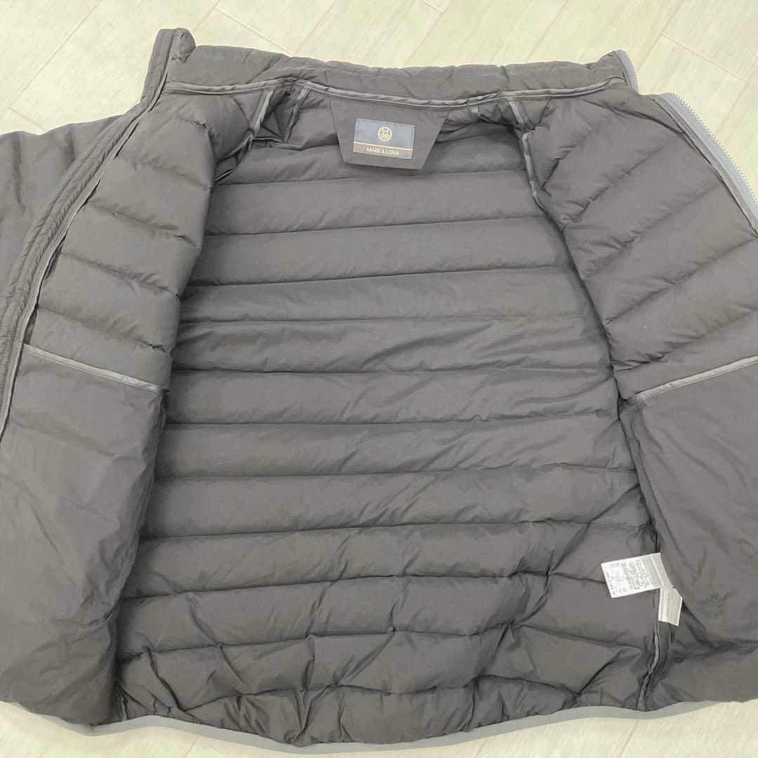 MARK &LONA フード付き　ダウンジャケット　ブラック　サイズ50