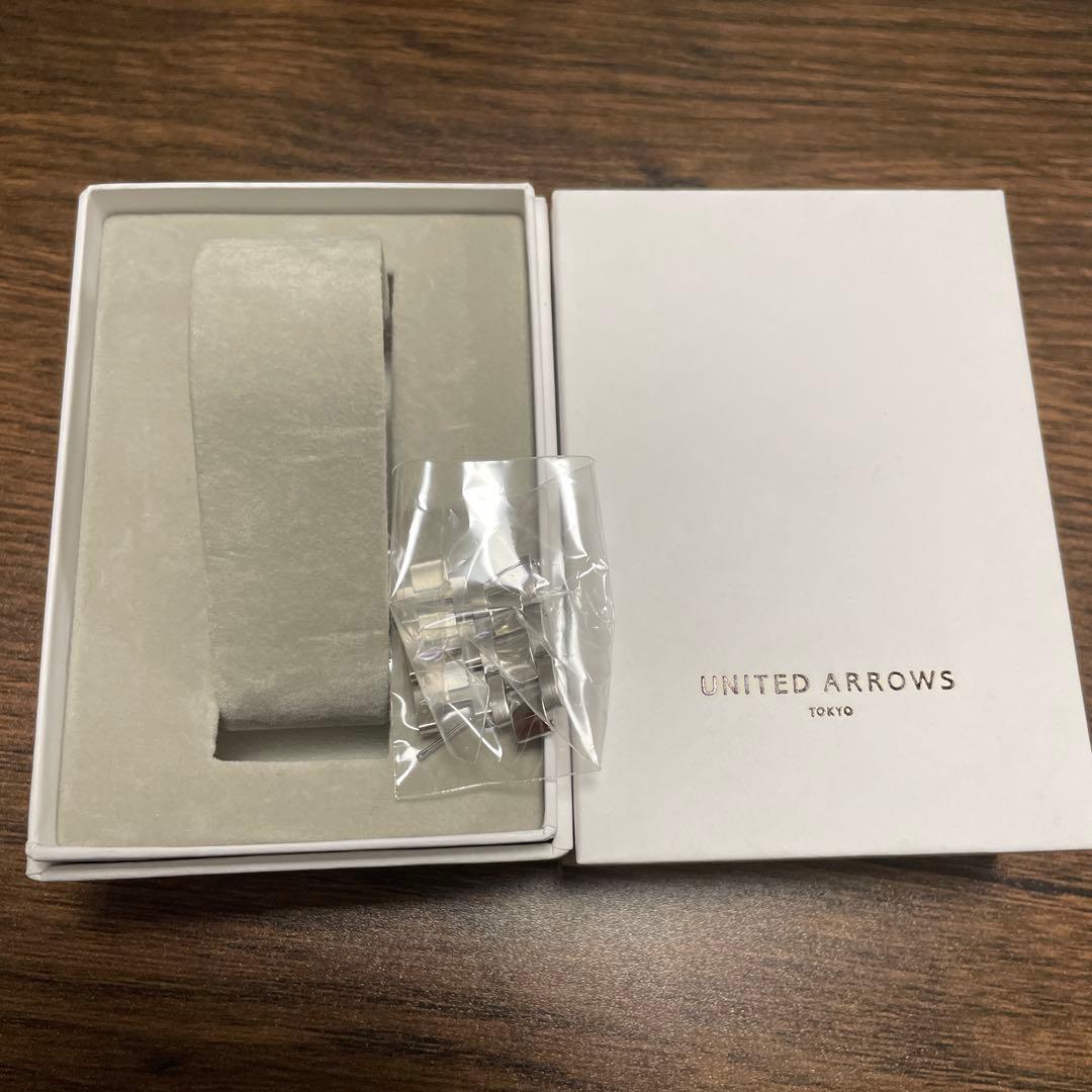 UNITED ARROWS 時計　レディース　メタル　スクエア
