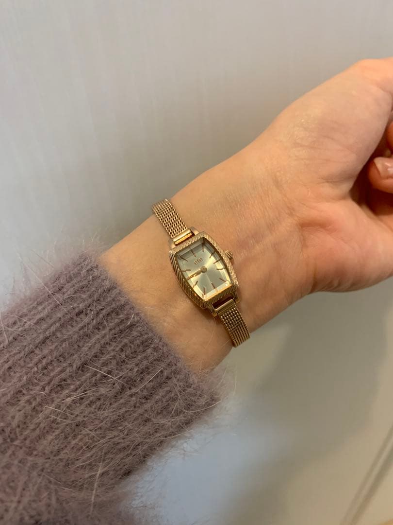 ete 腕時計　ピンクゴールド