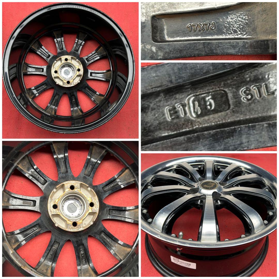 BYRON バイロン17インチ×7J +45 4穴 PCD100