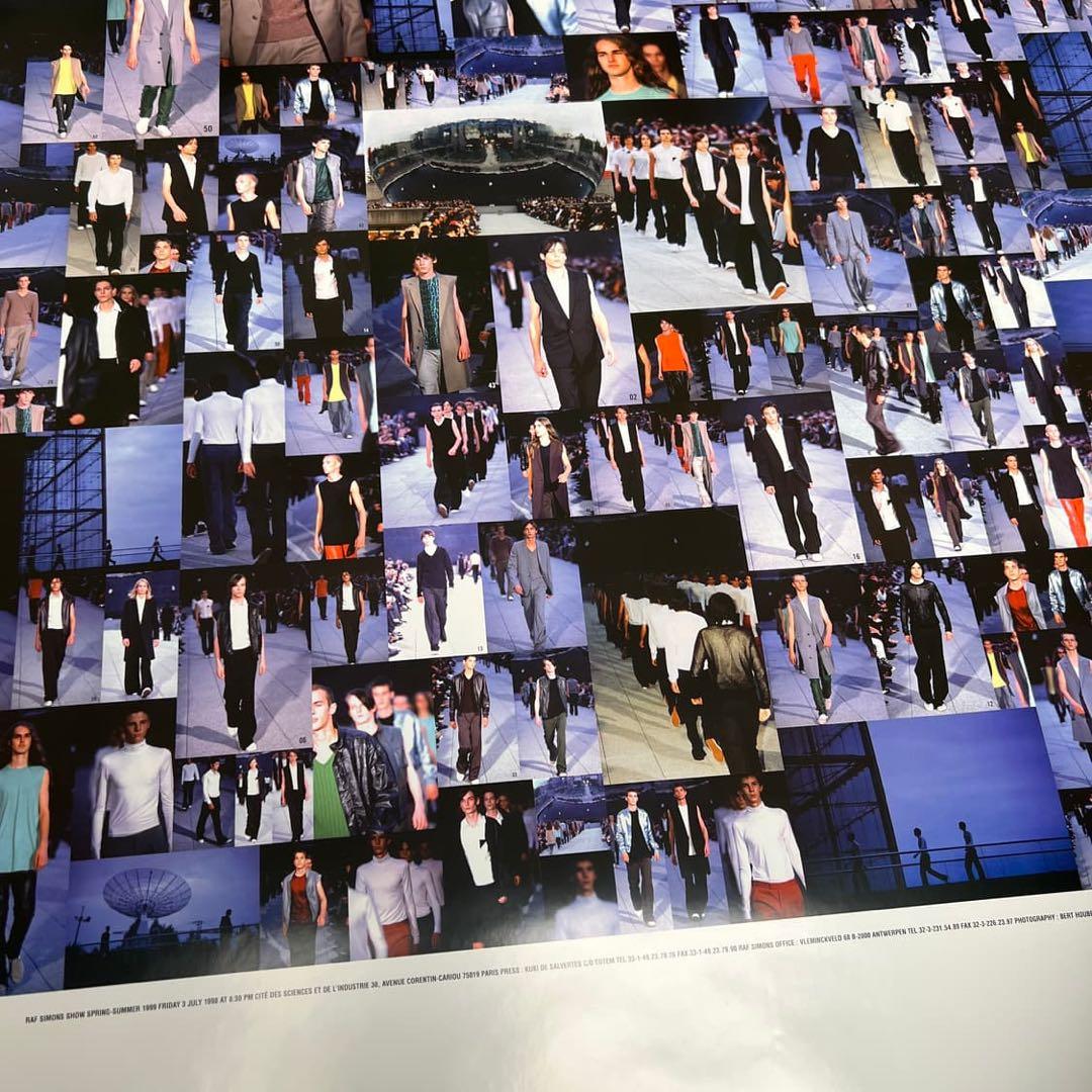 アート・デザイン・音楽 RAF SIMONS Kinetic Youth 1999 poster