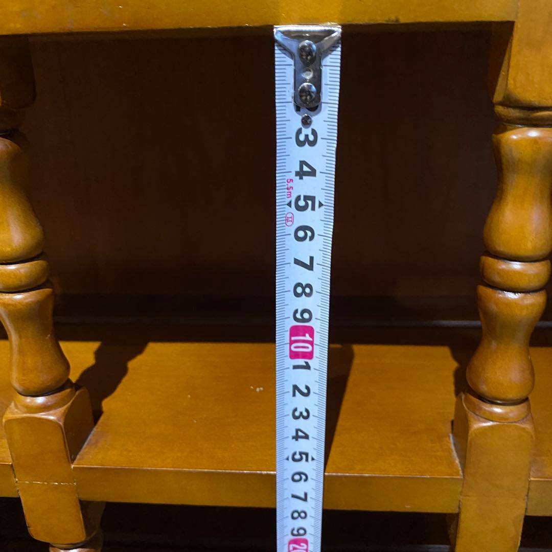 アンティーク　ミニカップボード　卓上カップボード　飾り棚　レトロ