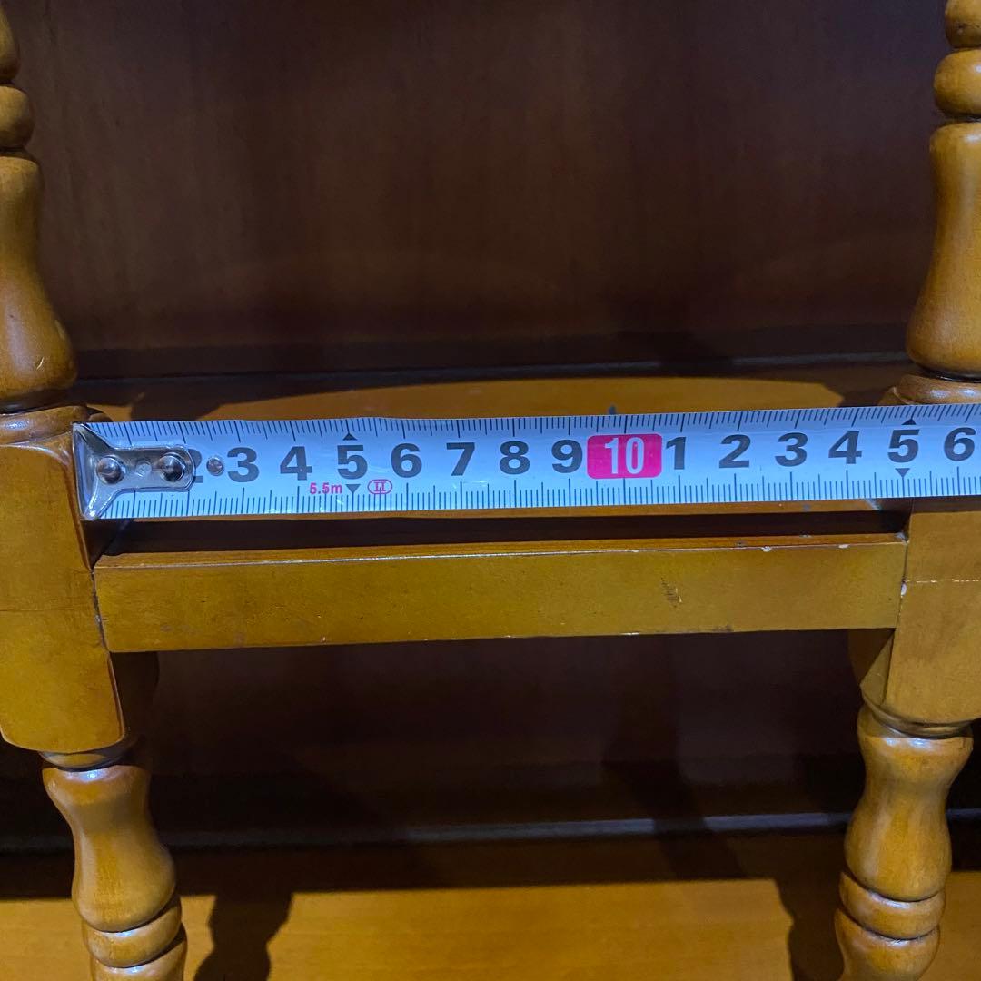 アンティーク　ミニカップボード　卓上カップボード　飾り棚　レトロ