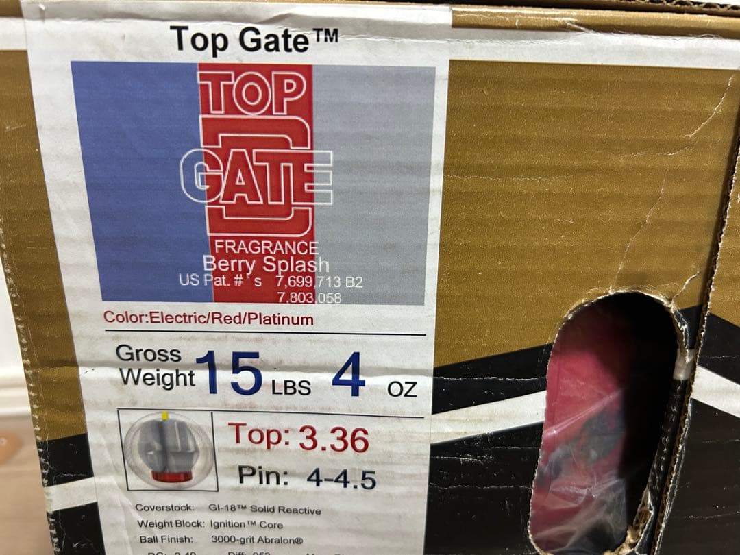 送料込み【新品】トップ・ゲート　ストーム　15ポンド4オンス 1