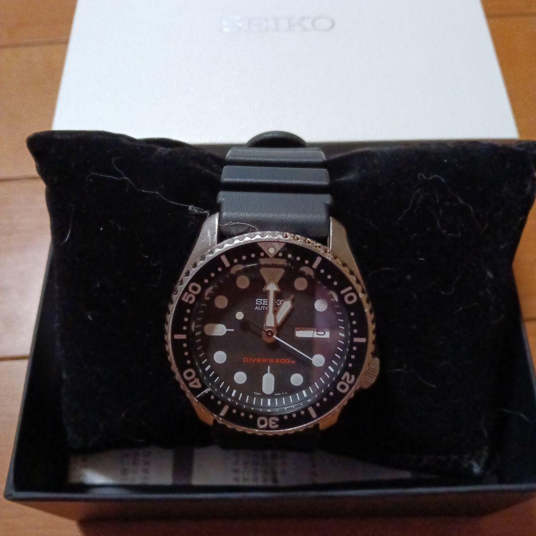 SEIKO ダイバーズウォッチ ブラック