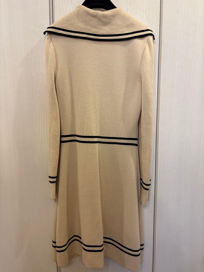 GUCCI セーラーカラー　ニットワンピース