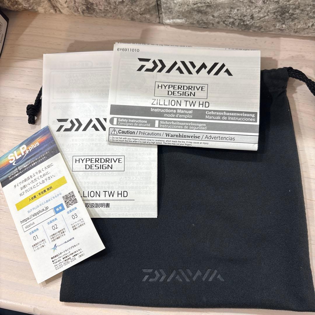 【美品】ダイワ 22ジリオン TWHD 1000XHL 左巻き