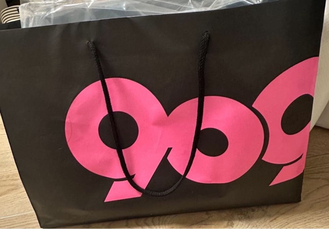 9090 girl 90 Logo Glitter セットアップ ブラック M