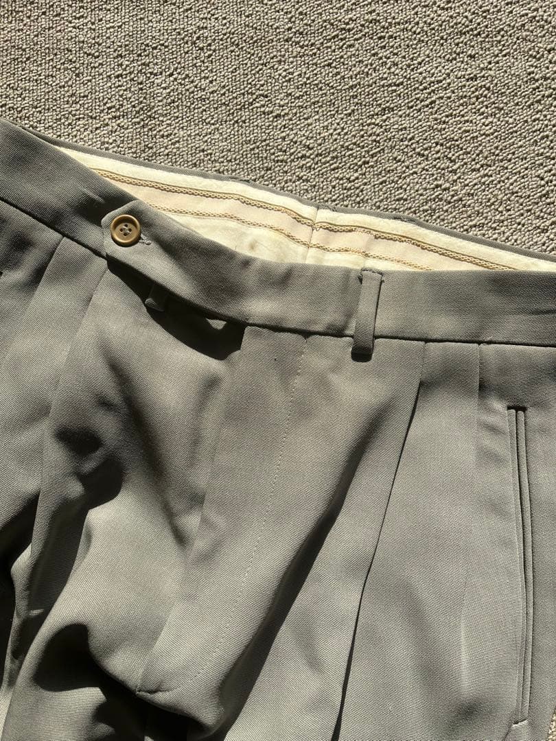 パンツ GIORGIO ARMANI MADE IN ITALY slacks gray