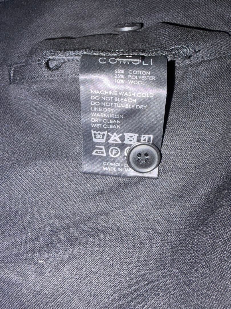 25AW【COMOLI】 新品未使用　コモリ　ポストワークツイルパンツ