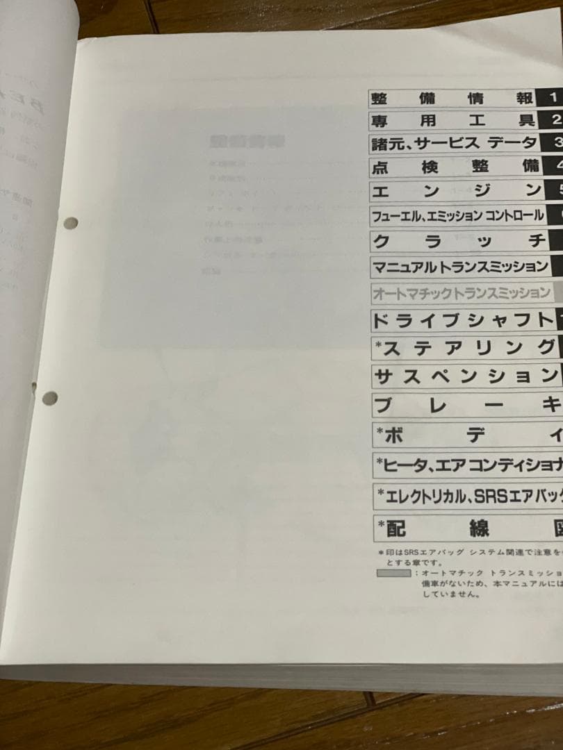 値下げ　HONDA BEAT サービスマニュアル シャーシ整備編　９１－５