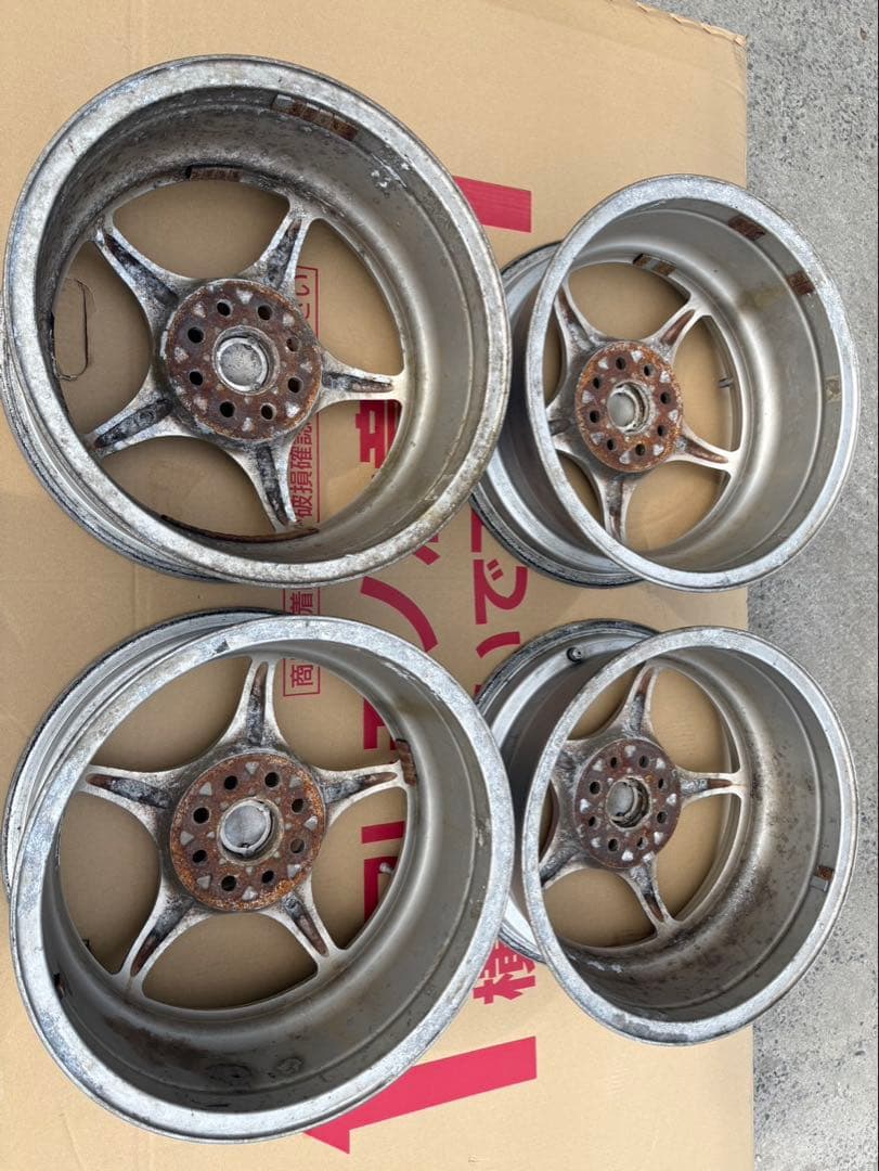 無限 アルミホイール 4本セット １５インチ