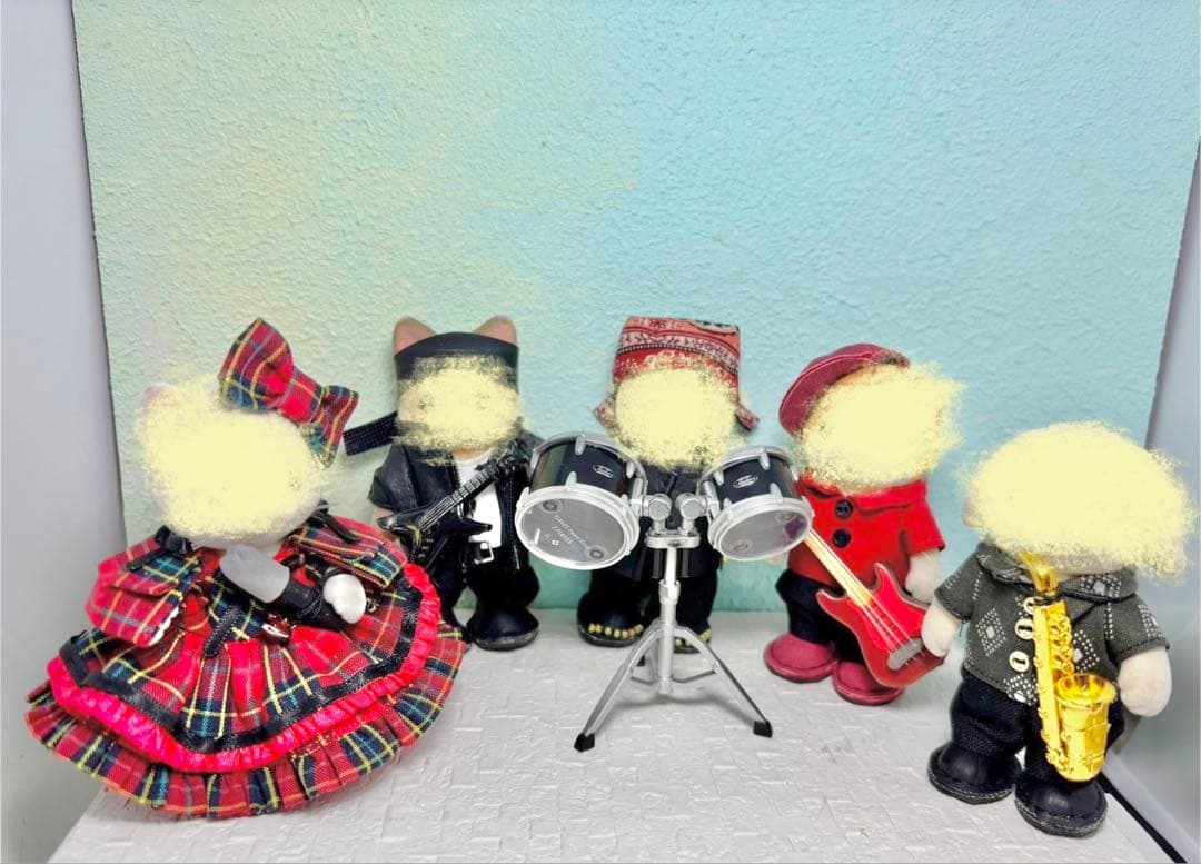 51ミニチュアドール服大人バンドセット