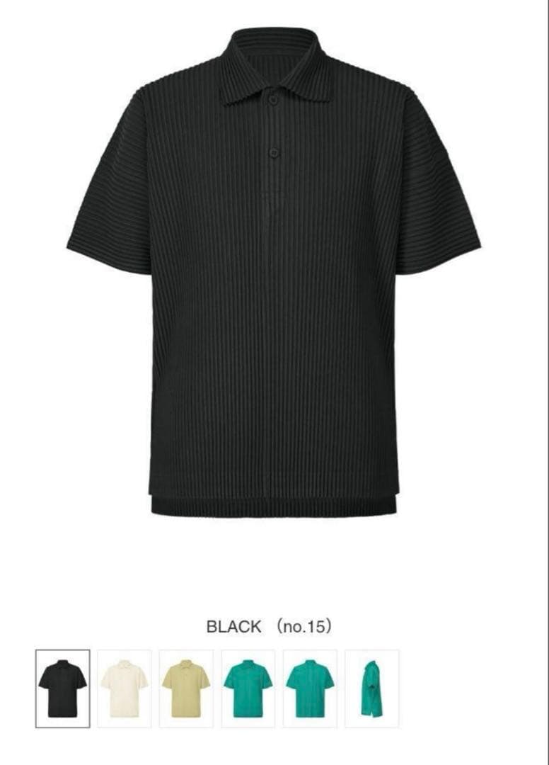 HOMME PLISSÉ ISSEY MIYAKE 25ssポロシャツ　サイズ3