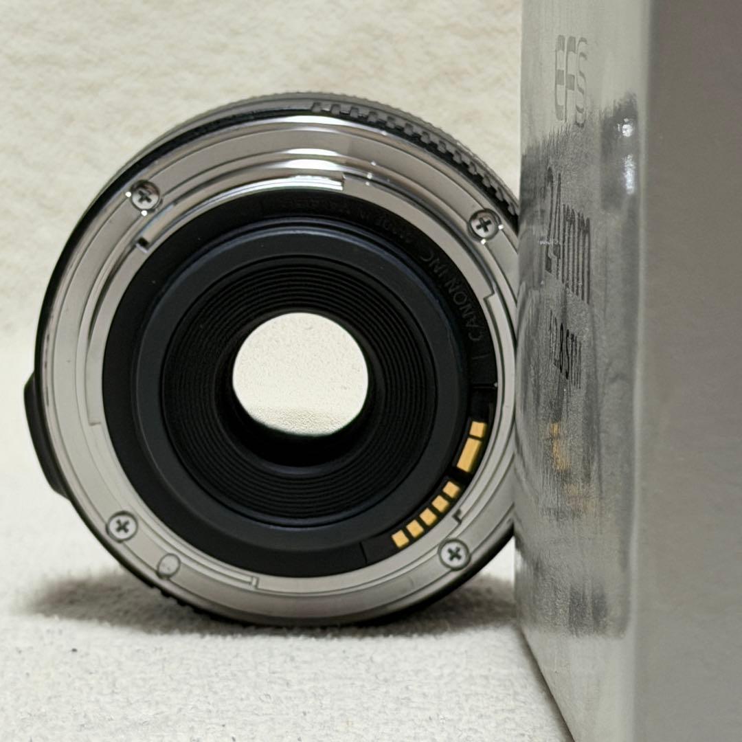 Canon EF 24mm f/2.8 レンズ 箱・フード付き