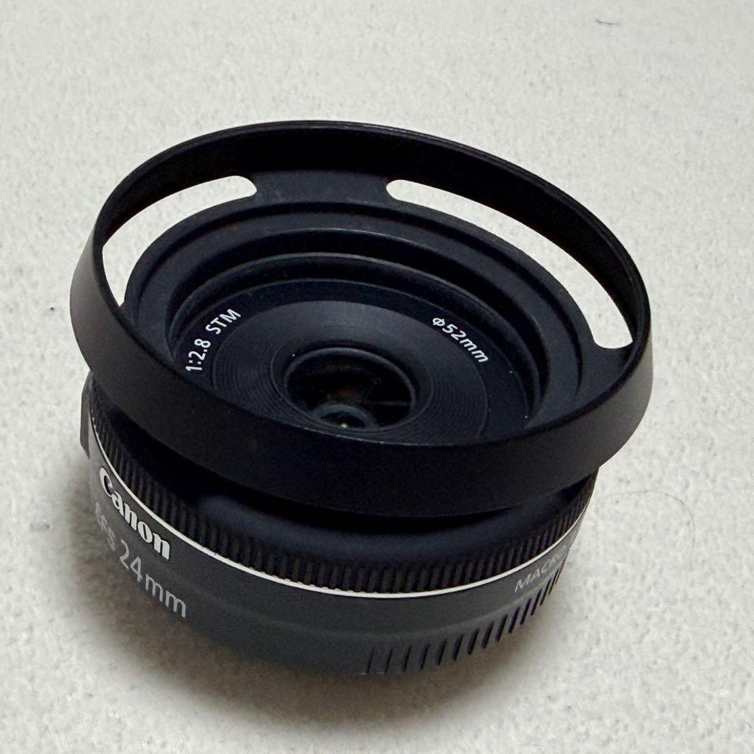 Canon EF 24mm f/2.8 レンズ 箱・フード付き