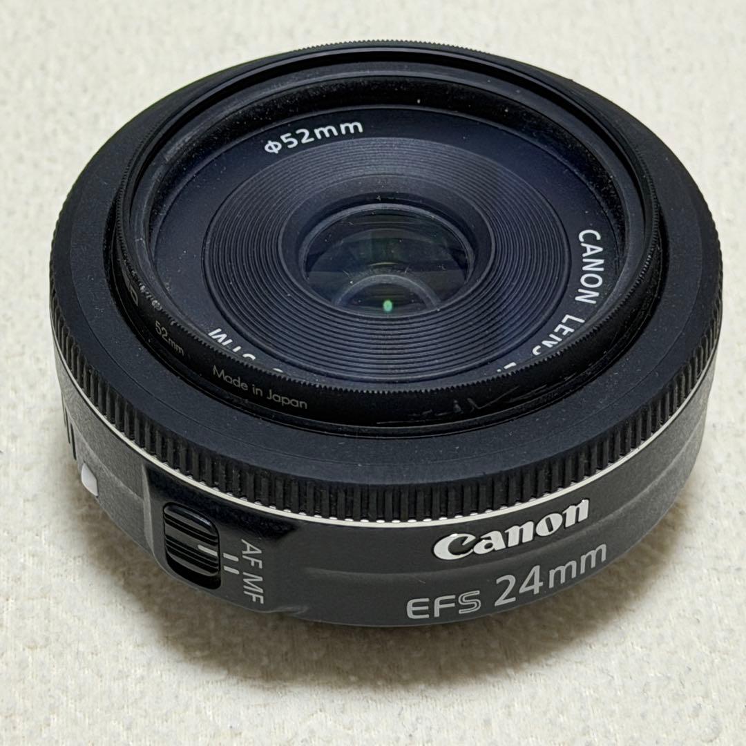 Canon EF 24mm f/2.8 レンズ 箱・フード付き