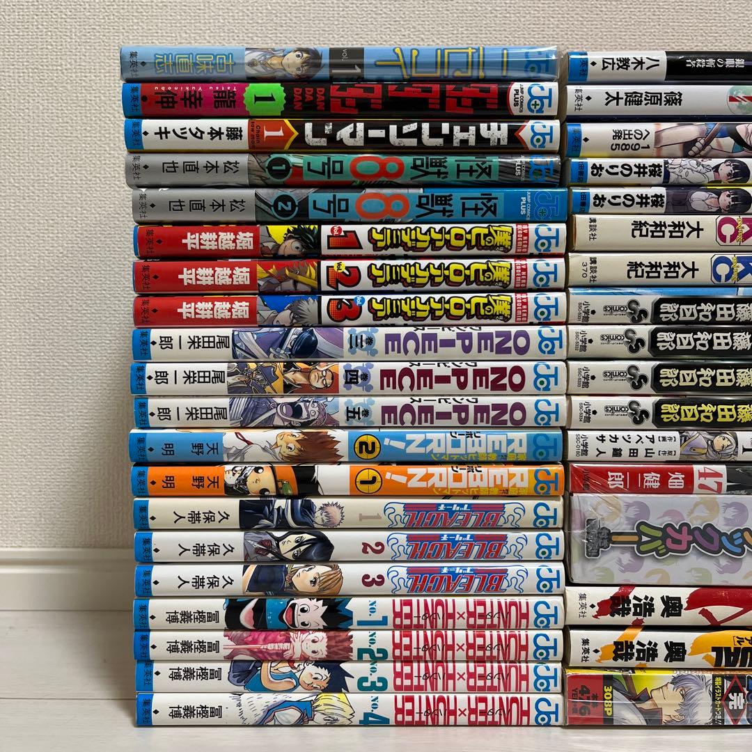 【まとめ売り】漫画　55冊　初版多数　ジャンプ　サンデー　マガジン　その他