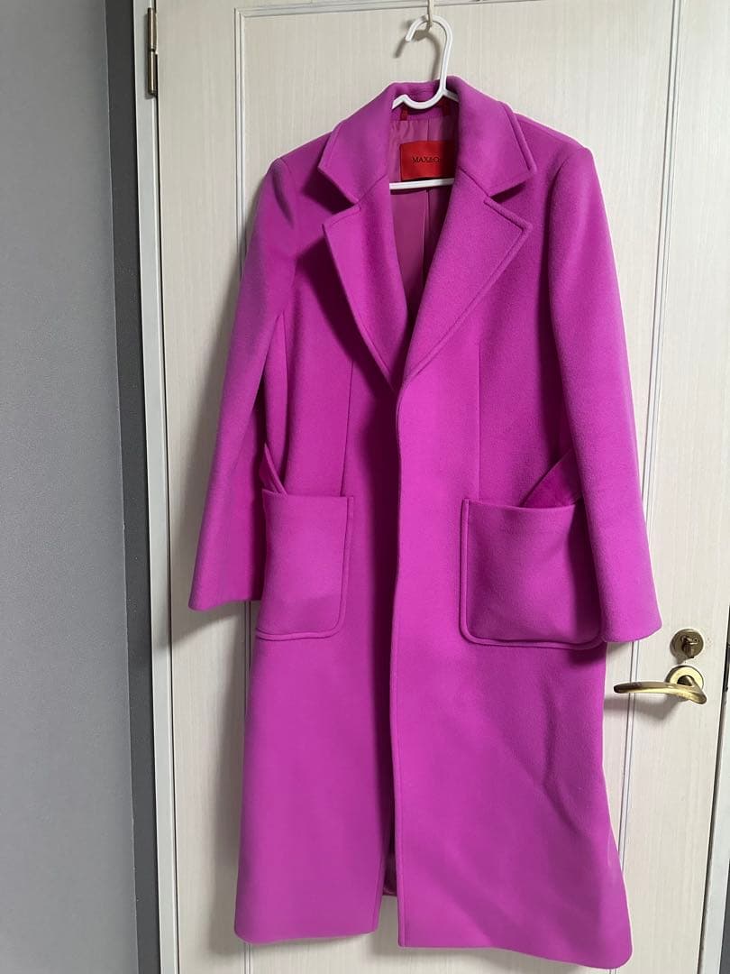 MAX &CO ラナウェイ　コート　ピンク　マックスマーラー　マックス&コー