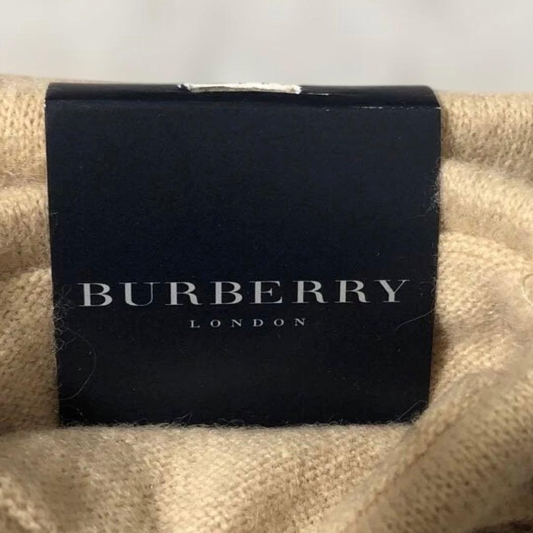 【新品タグ付き】BURBERRY ロンドン 上質カシミヤ混手袋 ベージュ 高級感