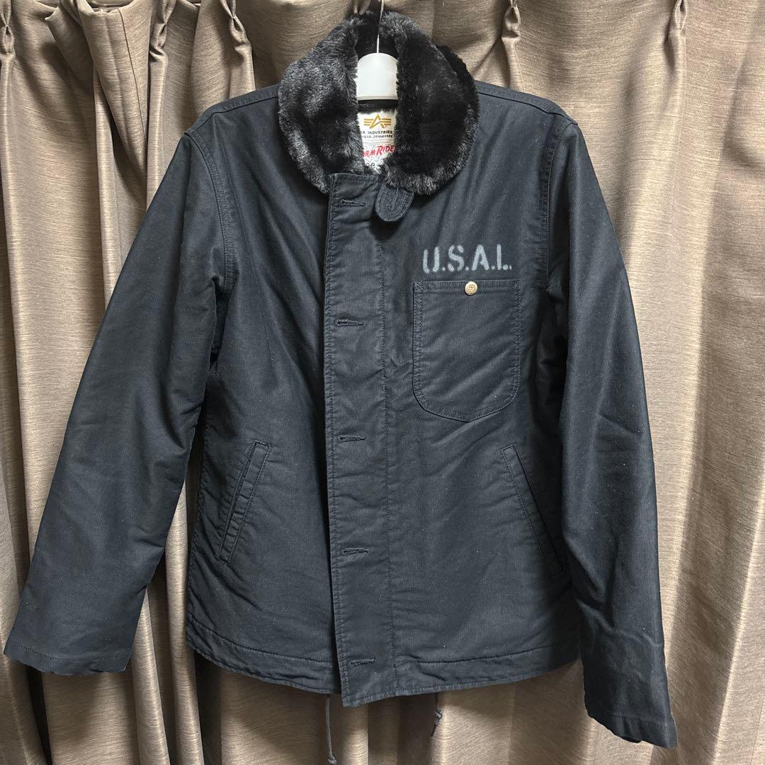 アルファ×Lee N-1 ミリタリーデッキジャケット【新品・タグ付き】