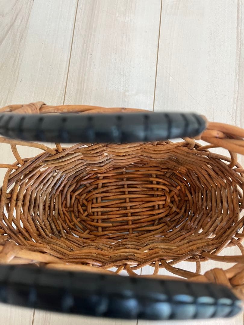 オーバールかごバッグ☆used