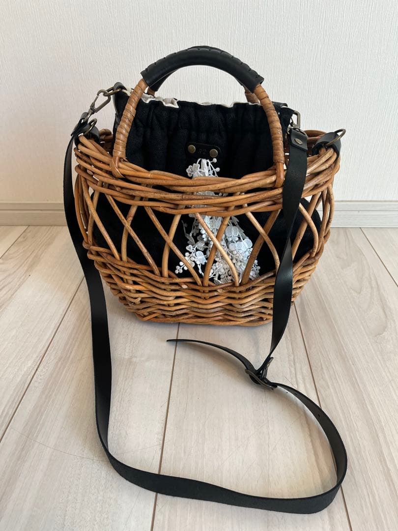 オーバールかごバッグ☆used