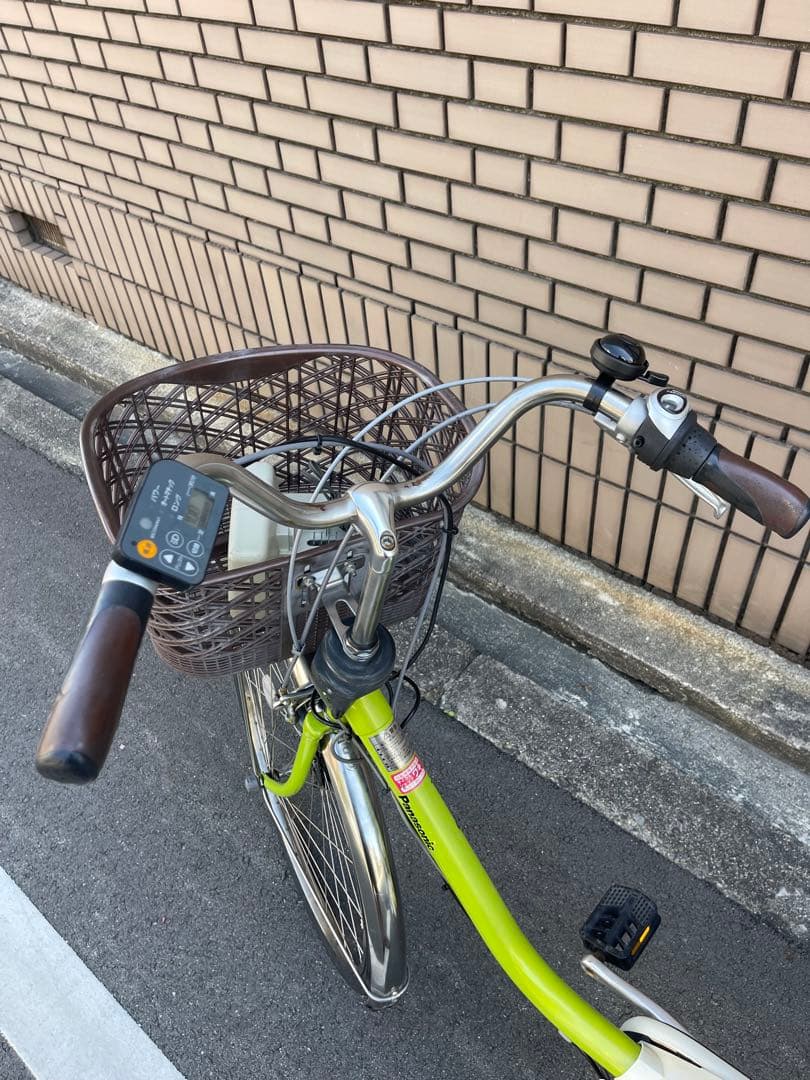 「エコーナビ」パナソニック電動アシスト自転車です^_^