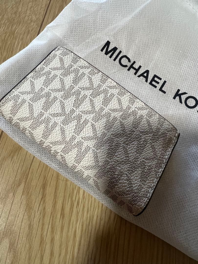 MICHAEL KORS キーケース ベージュ/ブラウン