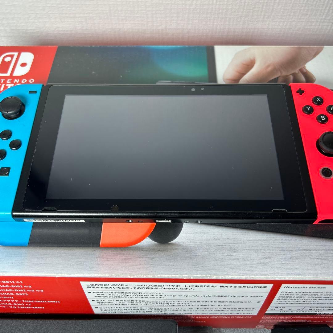【箱付】ニンテンドースイッチ 本体 HAC-001 動作確認済