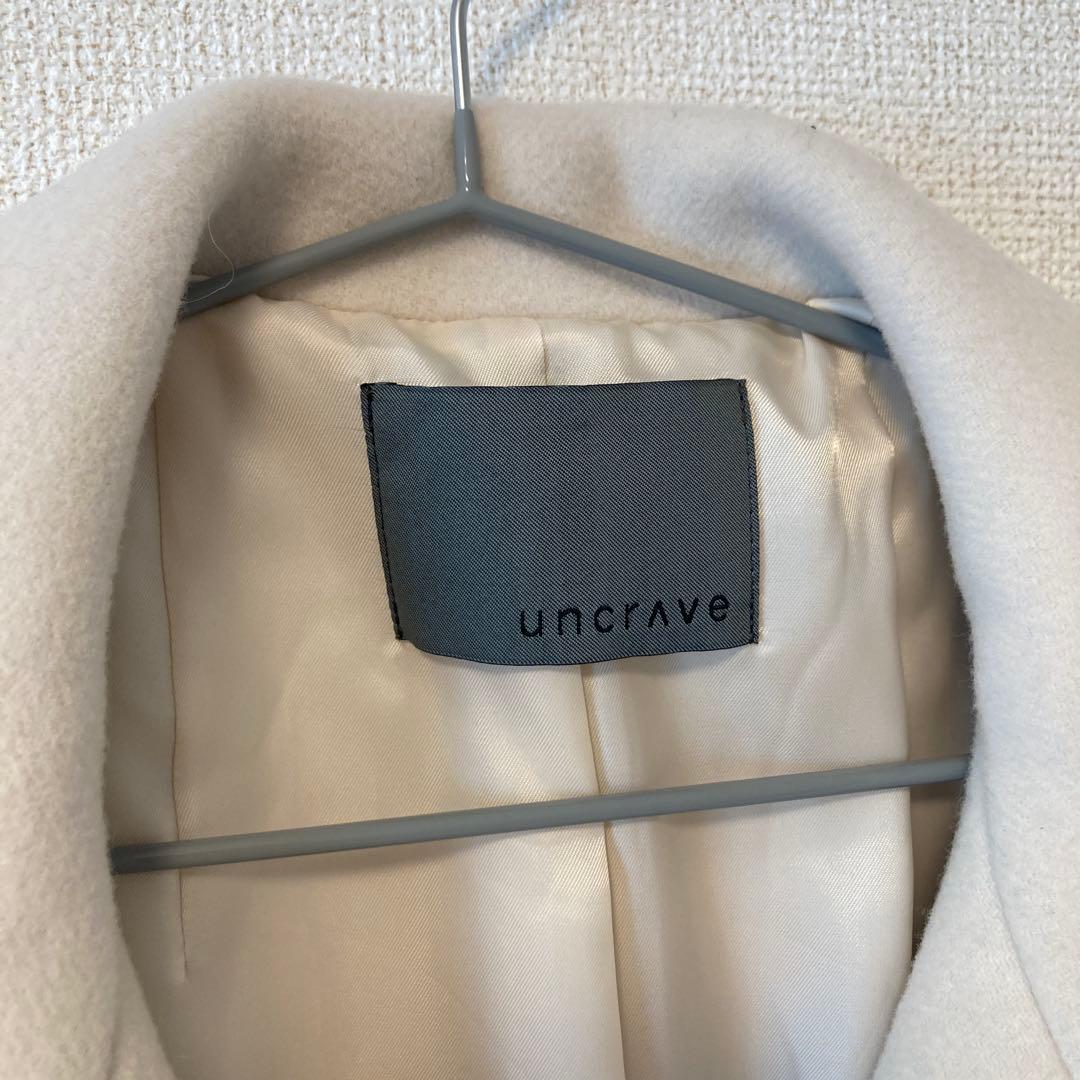 【uncrave】プルーフ メルトン ショート ピーコート