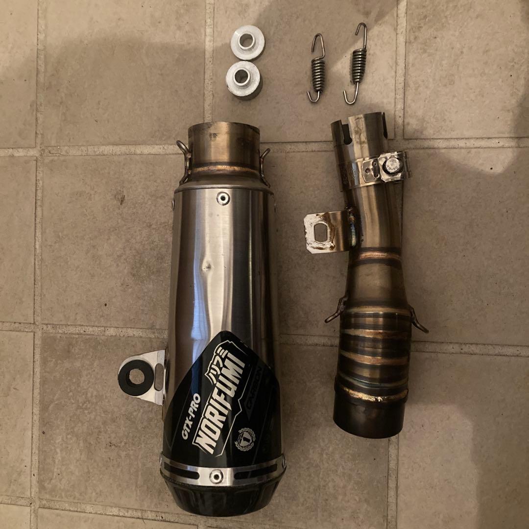 NORIFUMI GTX-PRO ステンレス マフラー