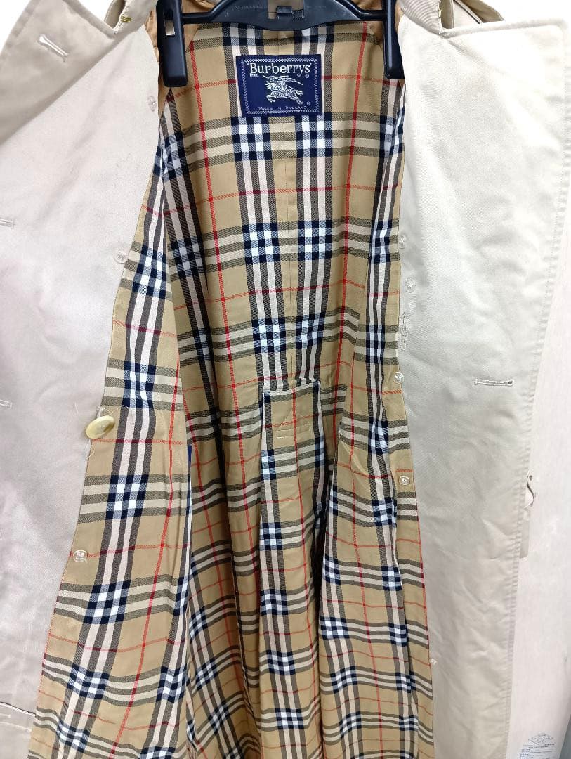 バーバリー ノバチェック レディース トレンチコート128CMS　YK