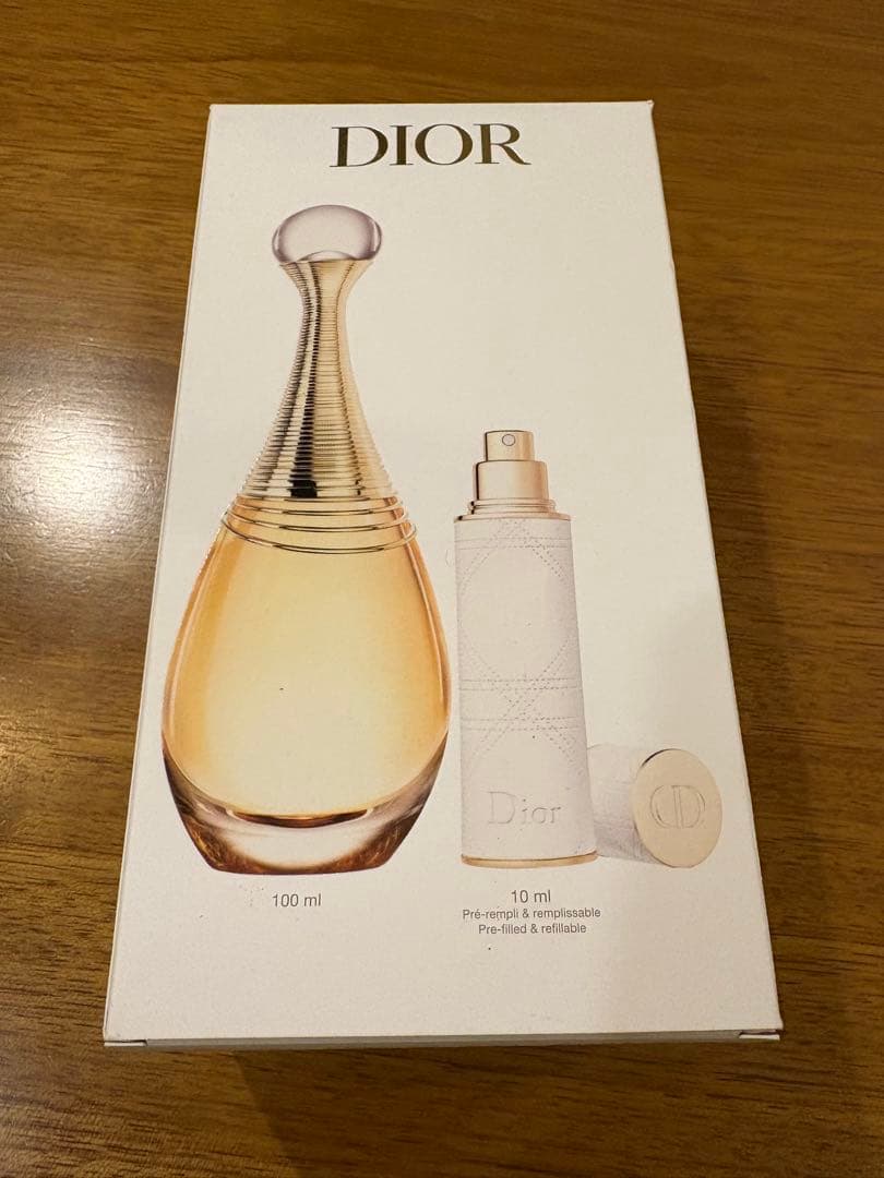 Dior J'adore 100ml + 10mlトラベルスプレー　値下げ中