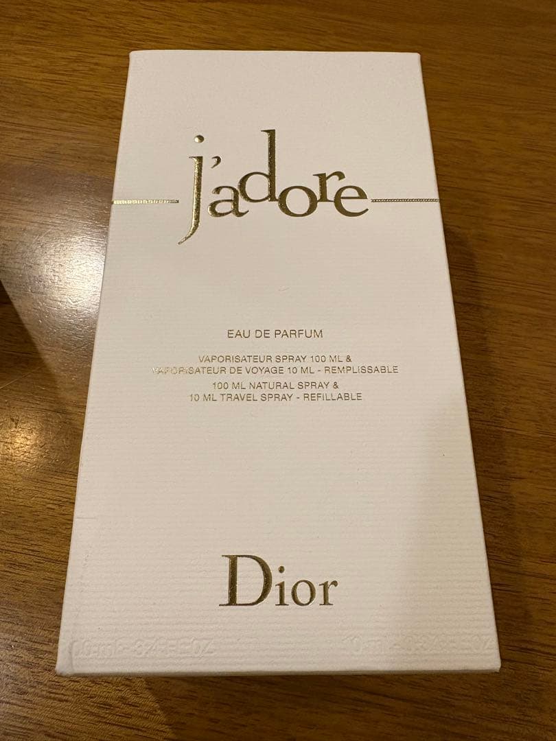 Dior J'adore 100ml + 10mlトラベルスプレー　値下げ中