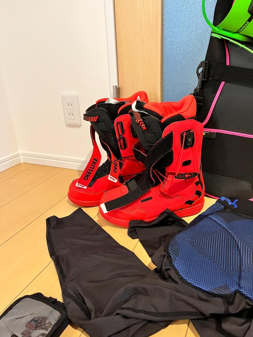 【美品★一度のみ使用】グラトリ用スノーボードセット