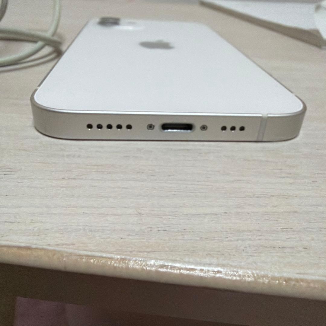 iphone12 ホワイト 128GB ライトニングケーブル付き