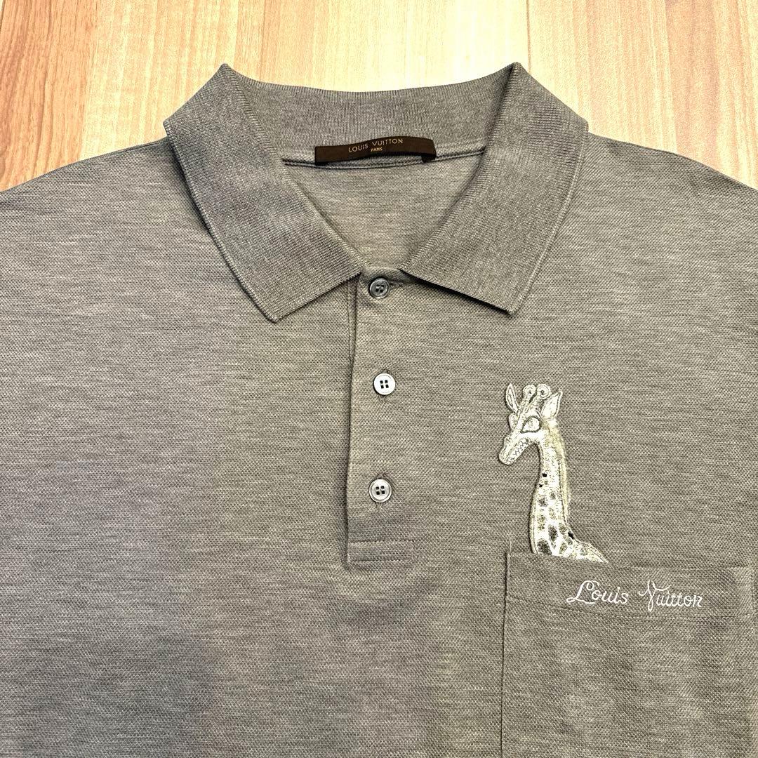 LOUIS VUITTON ルイヴィトン ポロシャツ グレー