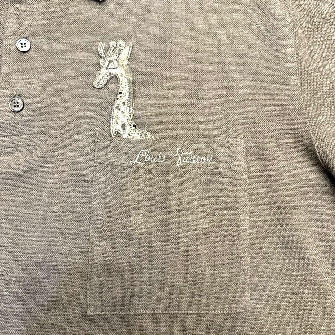 LOUIS VUITTON ルイヴィトン ポロシャツ グレー