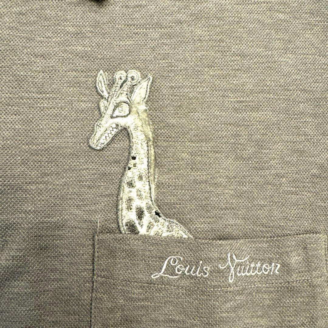 LOUIS VUITTON ルイヴィトン ポロシャツ グレー