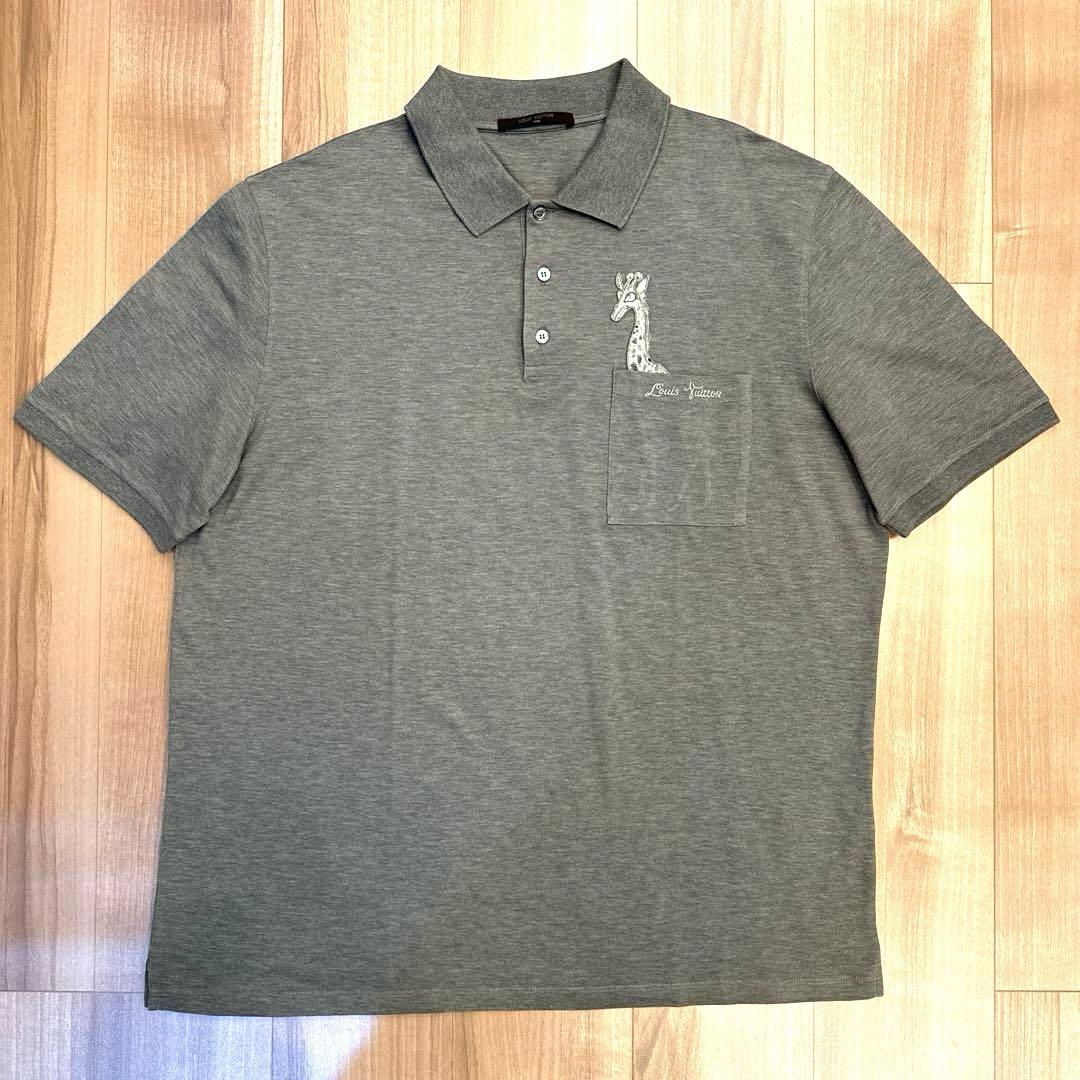 LOUIS VUITTON ルイヴィトン ポロシャツ グレー