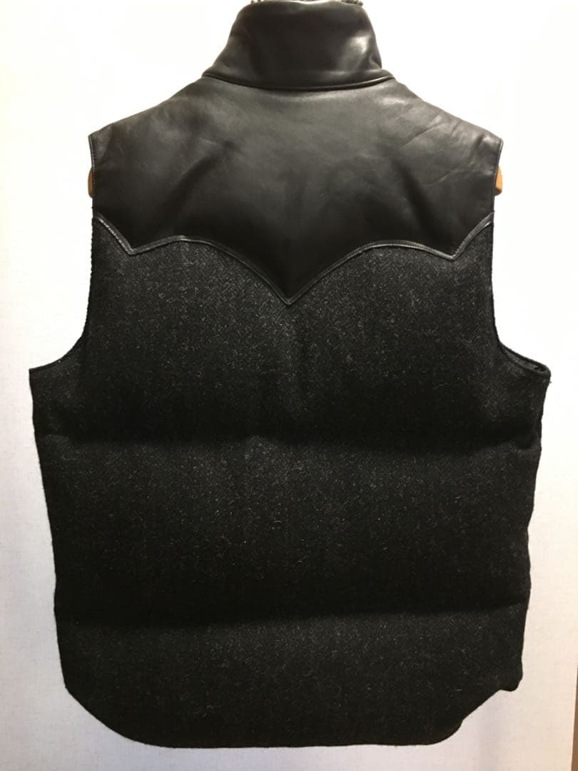 rockymountainfeatherbed ×ハリスツイード　ダウンベスト